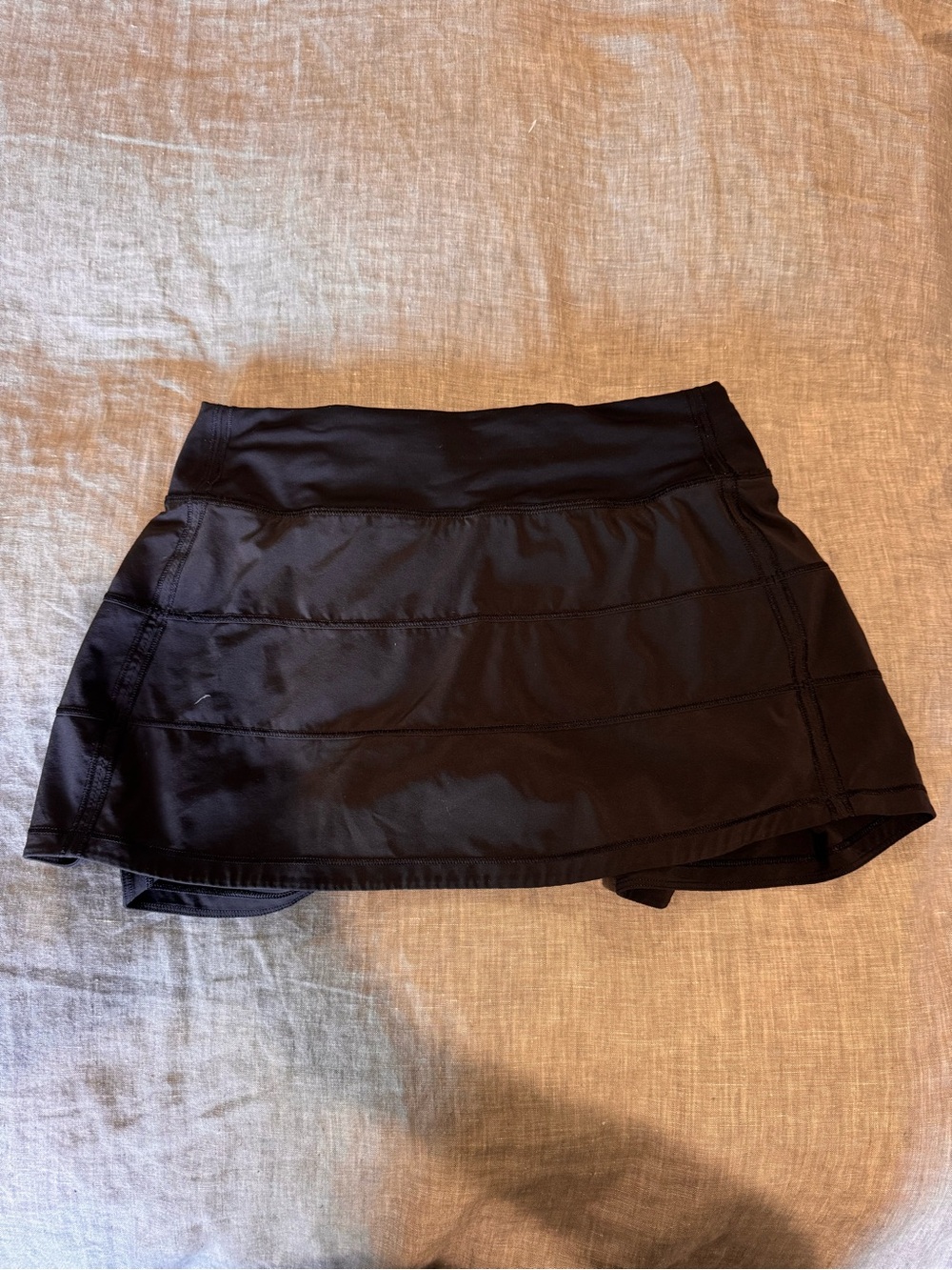 lululemon athletica Black Circle Skirt with Subtle Logo - Picture 3 of 3